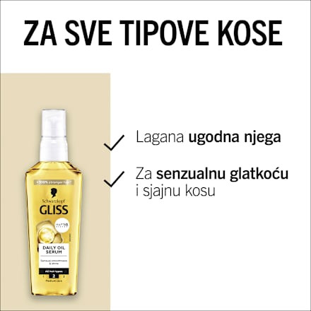 6 Miracles uljni tretman za kosu Schwarzkopf GLISS
