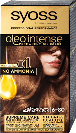 Boja za kosu – 6-80 lješnjak plava syoss Oleo Intense