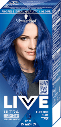 Barva za lase Ultra Brights, 095 Electric Blue Schwarzkopf LIVE