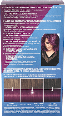 Farba do włosów Urban Metallics Intense Colour U69 Amethyst Chrome Schwarzkopf LIVE
