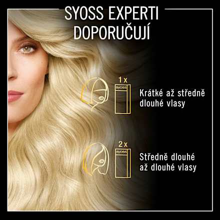 barva na vlasy Zářivě plavý 9-10 Syoss Oleo Intense