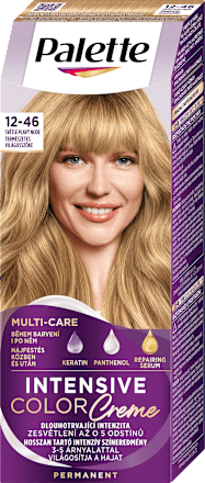 Farba na vlasy - 12-46 prirodzená svetlá blond Palette INTENSIVE COLOR CREME