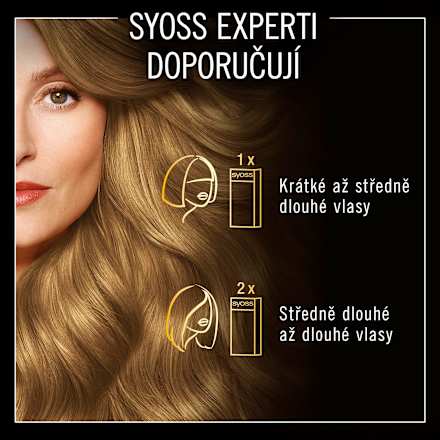 barva na vlasy Medově plavý 8-60   Syoss Oleo Intense
