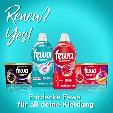 Renew Refresh Waschmittel für Misch- und Synthetikfasern Fewa