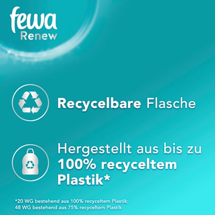 Renew Refresh Waschmittel für Misch- und Synthetikfasern Fewa