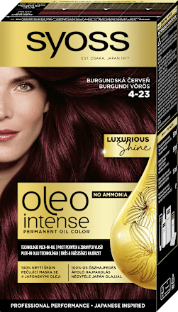 Farba na vlasy - 4-23 burgundská červená Syoss Oleo Intense