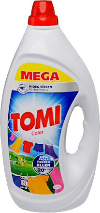 Mosógél színes ruhákhoz Mega 88 mosás Tomi