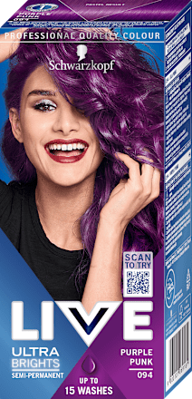 Barva za lase Ultra Brights, 094 Purple Punk Schwarzkopf LIVE