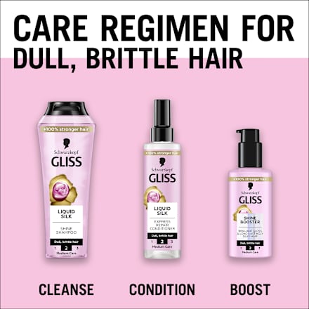 Balzam v spreju za lase Liquid Silk Schwarzkopf GLISS