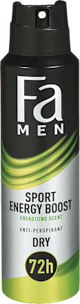 Antiperspirant Sport Energy Boost z vonjem ingverja in limone Fa Men