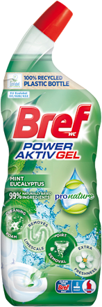 Čistiaci prostriedok na toalety ProNature Mint & Eucalyptus Bref