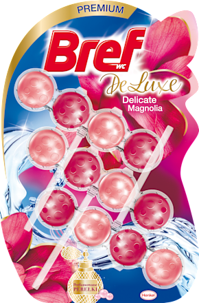 Тоалетно блокче DeLuxe Delicate Magnolia, 3x50g Bref
