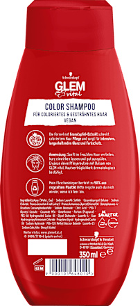 Color Shampoo Granatapfel Schwarzkopf GLEM vital