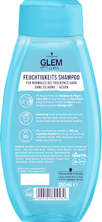 Feuchtigkeitsshampoo Anti-Trocken-Effekt & Glanz Schwarzkopf GLEM vital