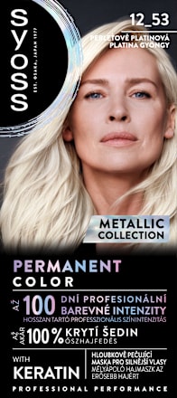 Luminous Metallic boja za kosu – 12_53 Platinum Pearl Syoss