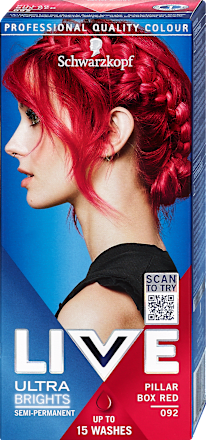 Ultra Brights Semi-permanente Tönung - Nr. 092 Pillar Box Red Schwarzkopf LIVE