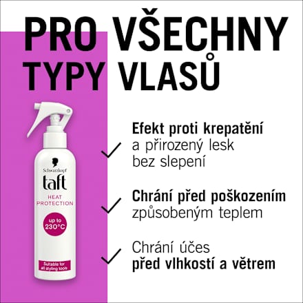 sprej na vlasy Heat Protection Schwarzkopf taft