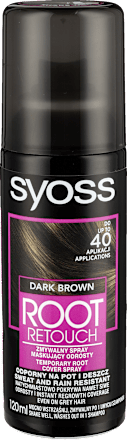 Spray na odrosty CIEMNY BRĄZ syoss