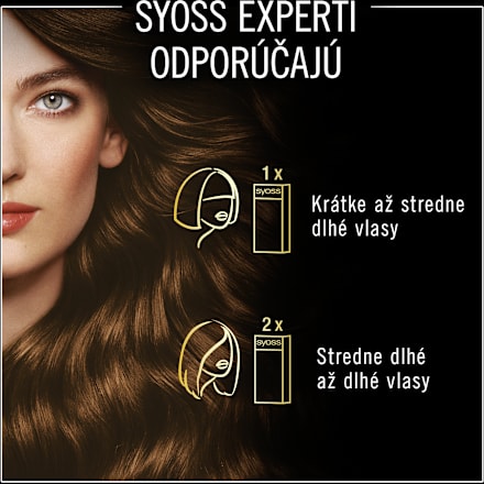 Farba na vlasy - 4-18 hnedá mokka Syoss Oleo Intense