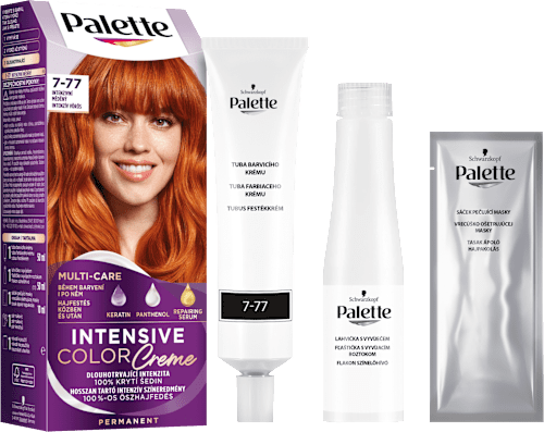 barva na vlasy Intenzivní měděný 7-77 Palette INTENSIVE COLOR CREME