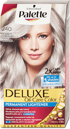 Vopsea permanentă 240/10-55 Blond Rece Prăfuit Palette DELUXE
