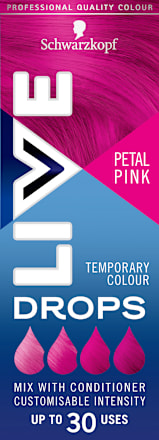 LIVE Drops barva na vlasy Petal Pink Schwarzkopf LIVE