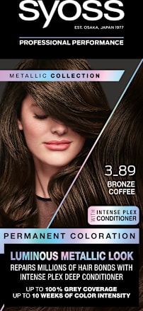 Боя за коса COLOR - Nr. 3_89 Бронзово кафе syoss