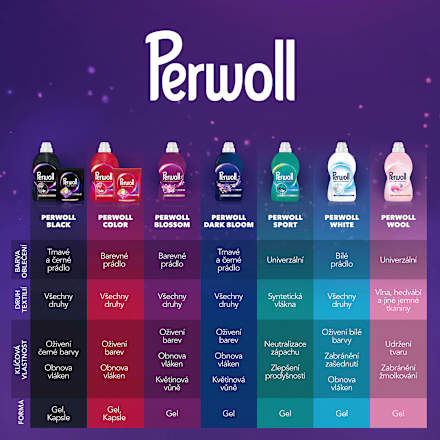 prací gel Dark Bloom Perwoll