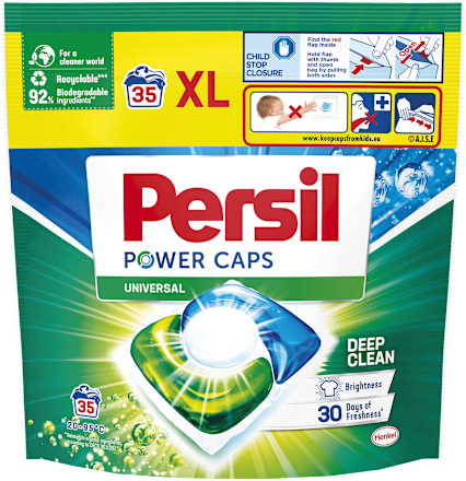 POWER CAPS UNIVERSAL kapsule za pranje veša Persil