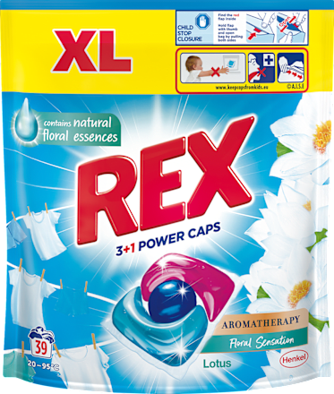Капсули за пране Lotus, 39 пранета Rex