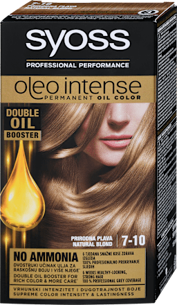 Barva za lase 7-10 Naravno Blond syoss Oleo Intense