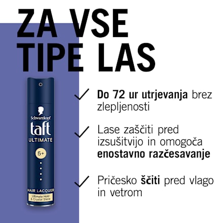 Lak za lase Ultimate Schwarzkopf taft