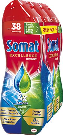 Excellence Duo gel do myčky Somat