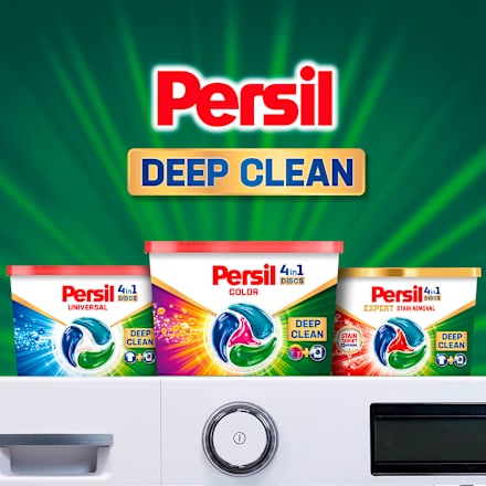 prací kapsle Discs 4 v 1 Color Deep Clean Persil