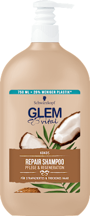 Repair Shampoo Pflege & Regeneration Schwarzkopf GLEM vital