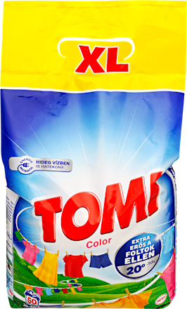 Mosópor színes ruhákhoz 50 mosás Tomi