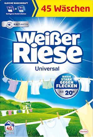 Universalwaschmittel Pulver Weißer Riese
