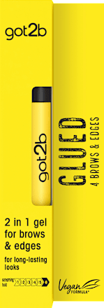 Гел за фиксация на вежди и коса 2в1 Glued got2b