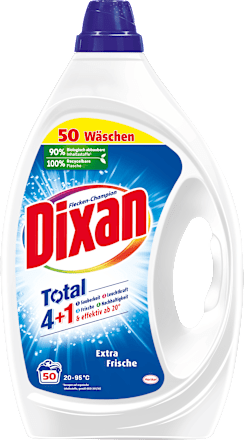 Waschmittel Gel Flüssig Extra Frische Dixan