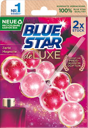 WC-Stein DeLuxe Premium Zarte Magnolie BLUE STAR