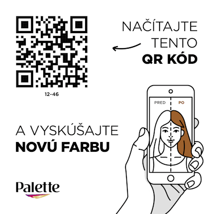 Farba na vlasy - 12-46 prirodzená svetlá blond Palette INTENSIVE COLOR CREME