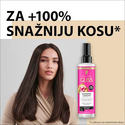 SUPEREME LENGTH EXPRESS REPAIR regenerator u spreju Schwarzkopf GLISS
