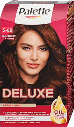 Vopsea permanentă 5-68 Golden Chestnut Palette DELUXE