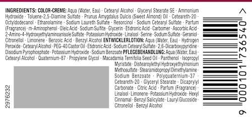 Intensiv-Creme-Coloration 890 Schwarzbraun Palette Intensive Color Creme