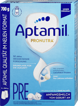Anfangsmilch Pre Pronutra von Geburt an Aptamil