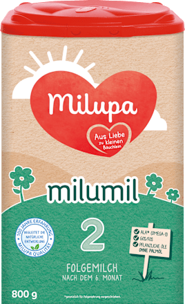 Folgemilch 2 Milumil ab dem 6. Monat Milupa