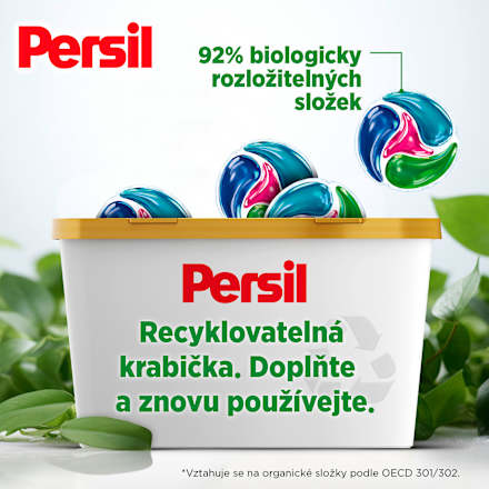 prací kapsle Discs 4 v 1 Color Deep Clean Persil