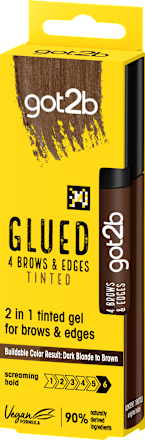 Tinted Glued gel za obrve i kosu – brown got2b