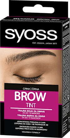 Boja za obrve- Black syoss