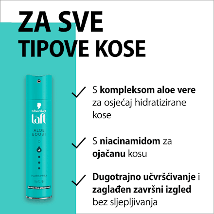 Aloe Boost lak za kosu  Schwarzkopf taft
